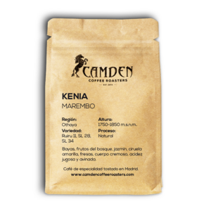 Paquete de café Kenia Marembo, especial para filtro