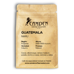 bolsa de café de especialidad