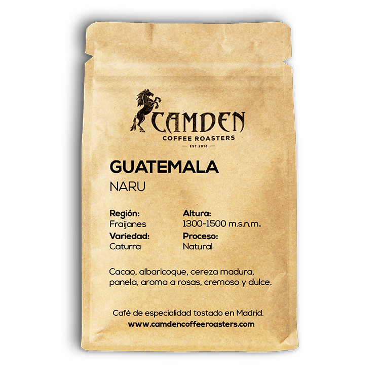 bolsa de café de especialidad